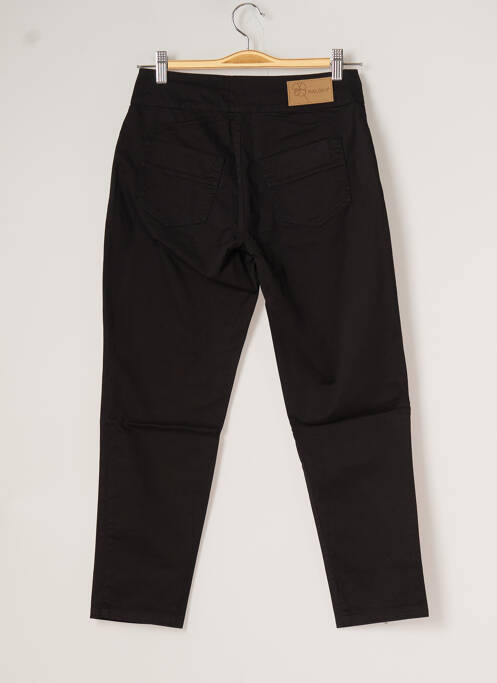 Pantalon trei sferturi negru MALOKA femeie