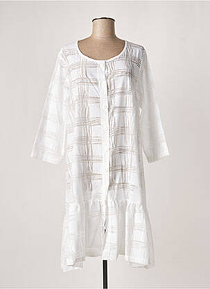 Rochie midi alb G!OZE femeie