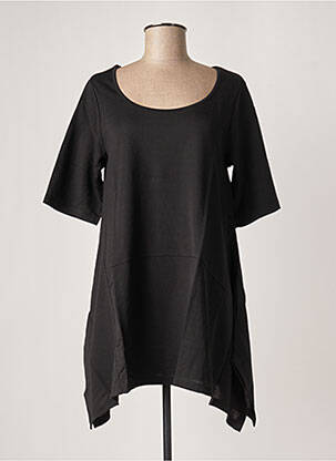 Rochie scurtă mâneci scurte mâneci scurte negru G!OZE femeie