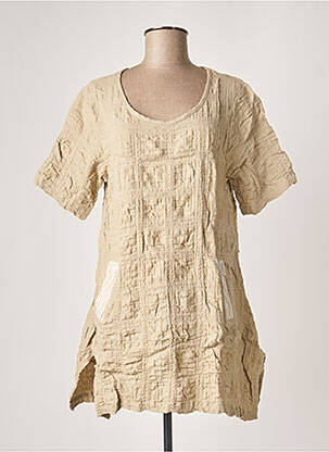 Rochie scurtă bej G!OZE femeie