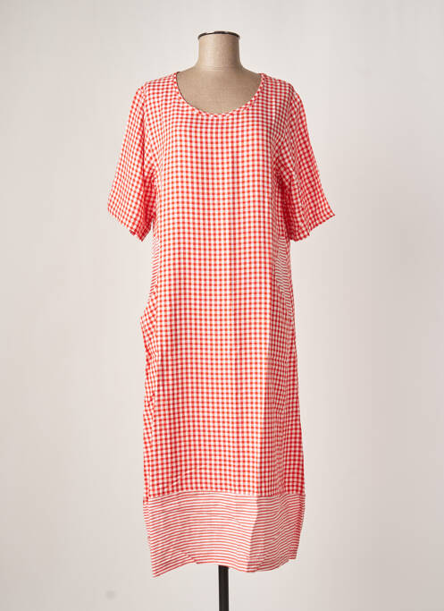 Rochie midi portocaliu G!OZE femeie