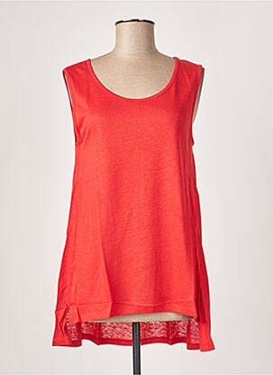 Tunică fără mâneci roșu G!OZE femeie