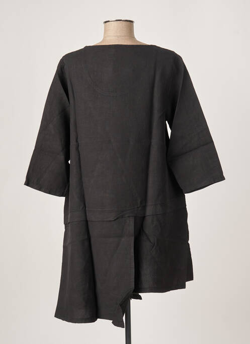 Tunică mâneci lungi negru G!OZE femeie