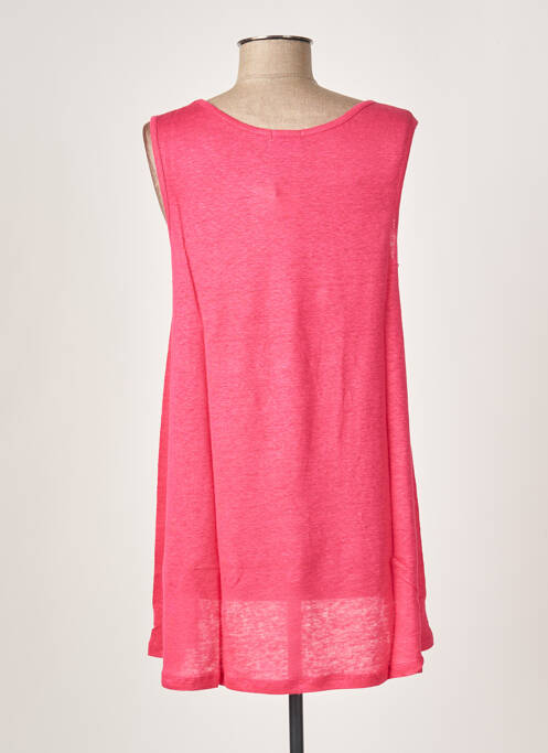 Tunică fără mâneci roz G!OZE femeie