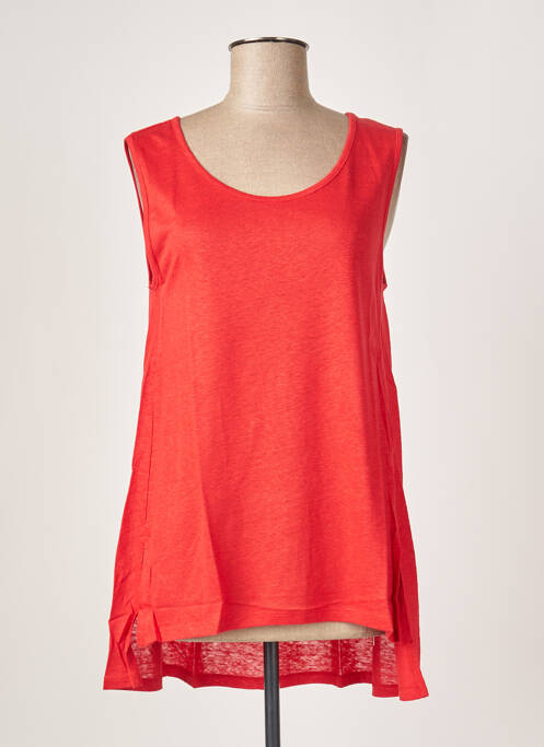 Tunică fără mâneci roșu G!OZE femeie