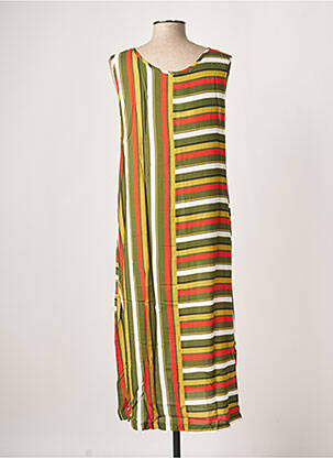 Rochie lungă fără mâneci fără mâneci verde G!OZE femeie