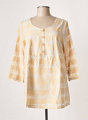 Tunică mâneci lungi bej G!OZE femeie