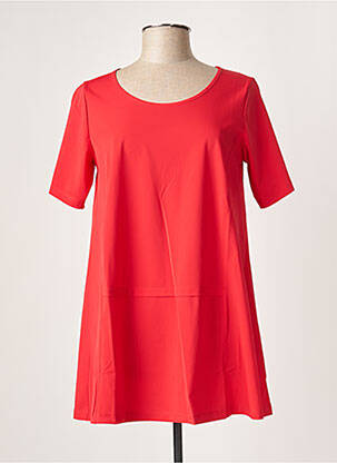 Tunică mâneci scurte roșu G!OZE femeie