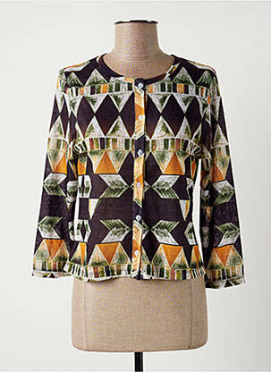 Vestă cu mâneci lungi maro PAUL BRIAL femeie