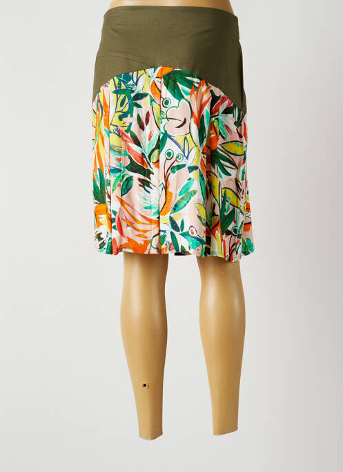 Fustă midi verde PAUL BRIAL femeie