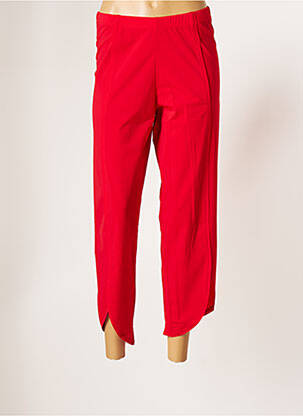 Pantalon 7/8 elasticitate mărime normală roșu G!OZE femeie