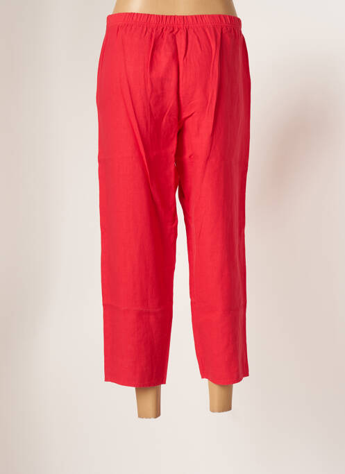 Pantalon trei sferturi roșu G!OZE femeie