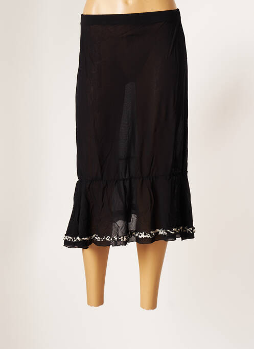 Fustă lungă negru G!OZE femeie