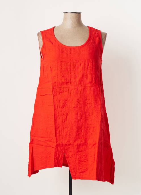 Tunică fără mâneci portocaliu G!OZE femeie