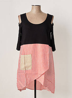 Tunică mâneci lungi negru G!OZE femeie