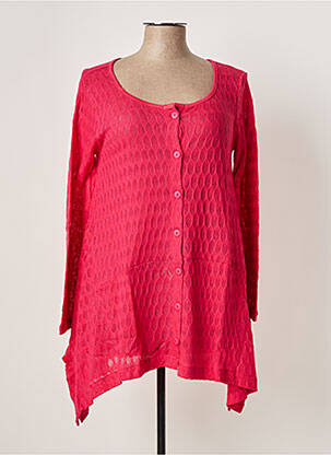 Vestă cu mâneci lungi roz G!OZE femeie