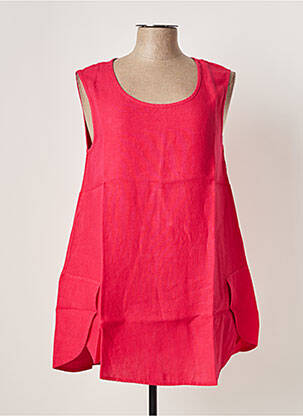 Tunică fără mâneci roz G!OZE femeie