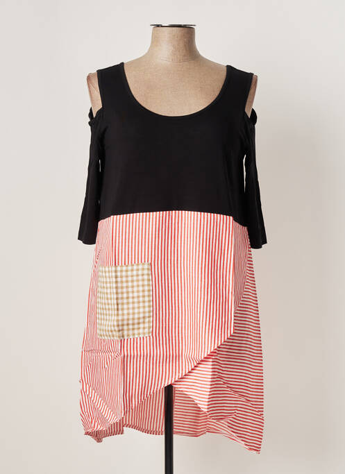 Tunică mâneci lungi negru G!OZE femeie