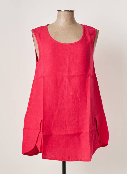 Tunică fără mâneci roz G!OZE femeie