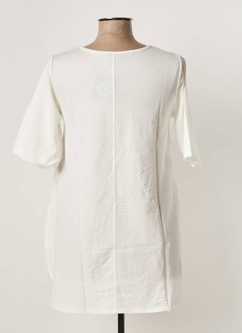 Tunică mâneci scurte alb G!OZE femeie