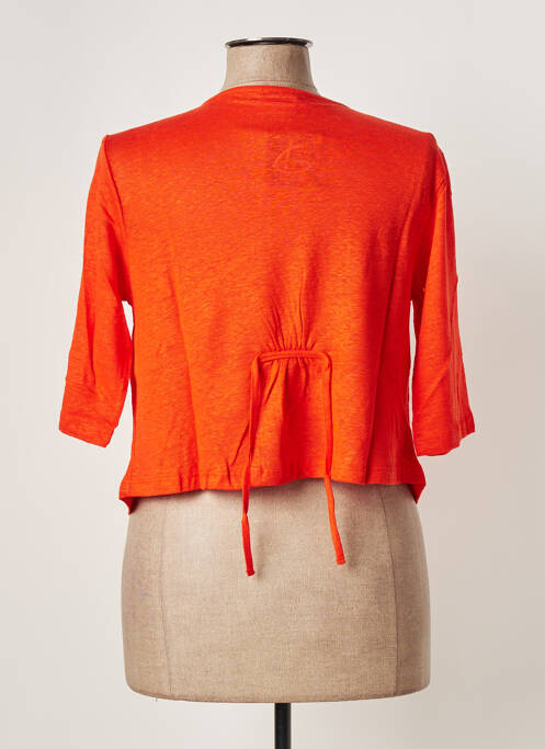 Vestă cu mâneci scurte portocaliu G!OZE femeie