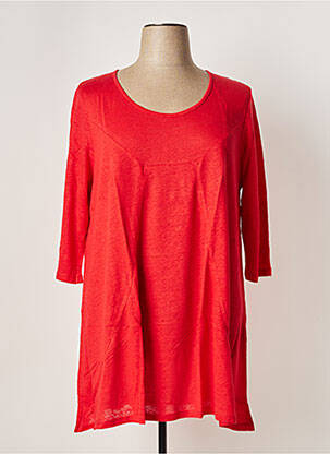 Tunică mâneci lungi roșu G!OZE femeie