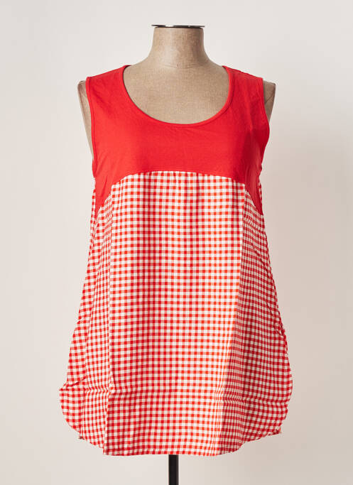 Tunică mâneci lungi roșu G!OZE femeie