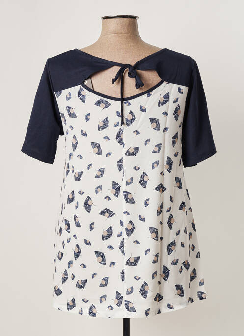 Tunică mâneci scurte albastru G!OZE femeie