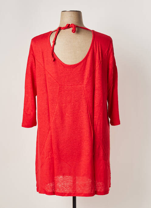 Tunică mâneci lungi roșu G!OZE femeie