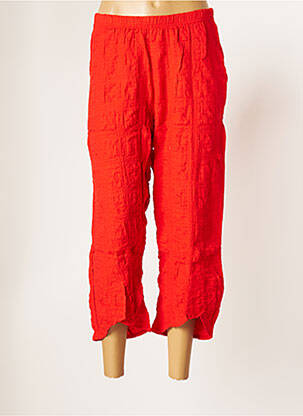 Pantalon trei sferturi portocaliu G!OZE femeie