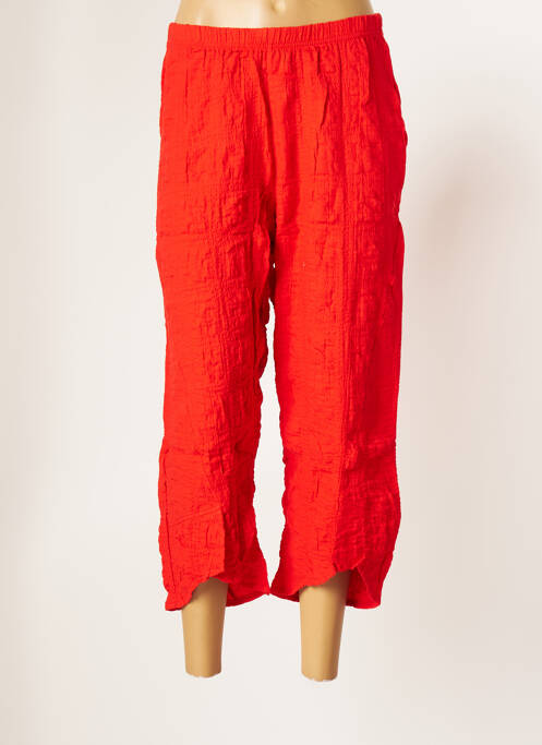 Pantalon trei sferturi portocaliu G!OZE femeie