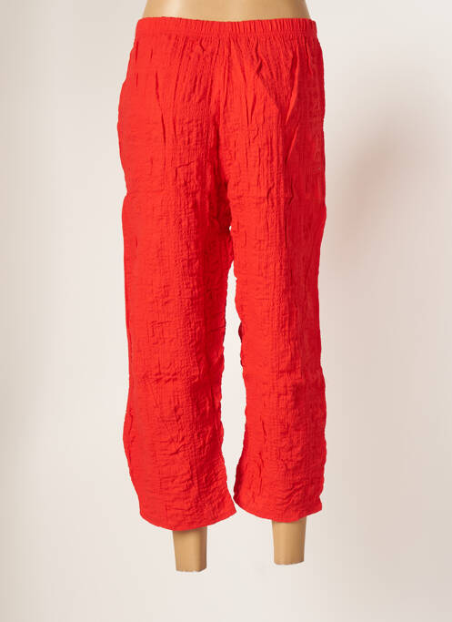 Pantalon trei sferturi portocaliu G!OZE femeie