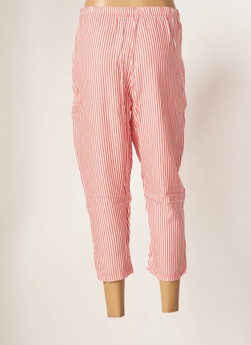 Pantalon trei sferturi roșu G!OZE femeie