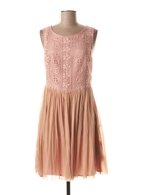 Rochie midi roz JAVIER SIMORRA femeie