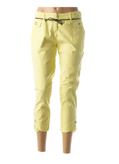 Pantalon trei sferturi galben MADO ET LES AUTRES femeie