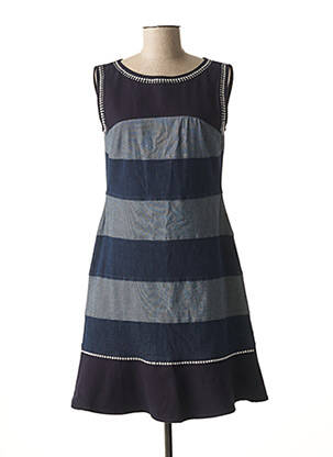 Rochie midi albastru FUEGO WOMAN femeie