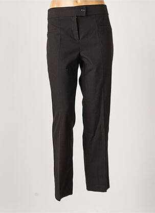 Pantalon drept negru QUEENIE femeie