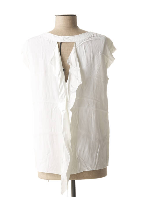 Top alb MARC AUREL femeie