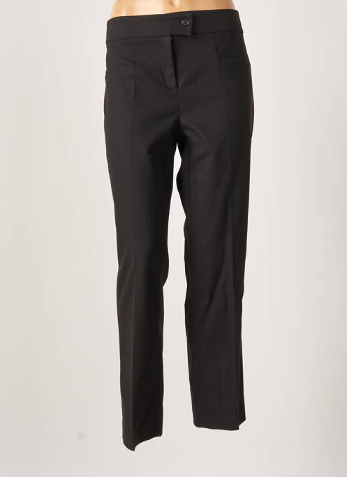 Pantalon drept negru QUEENIE femeie