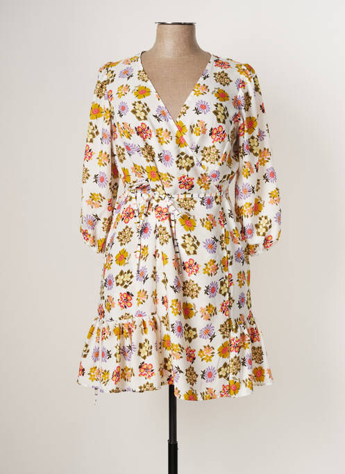 Rochie scurtă alb OTTOD'AME femeie