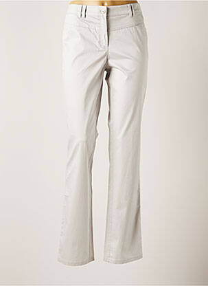 Pantalon drept gri FRANK WALDER femeie