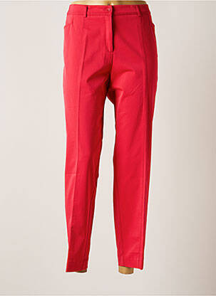 Pantalon drept roz FRANK WALDER femeie