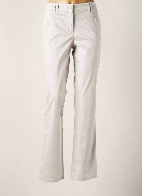 Pantalon drept gri FRANK WALDER femeie