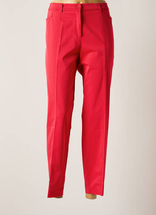 Pantalon drept roz FRANK WALDER femeie