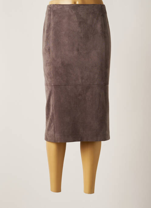 Fustă midi gri PURE BY LUCIA femeie