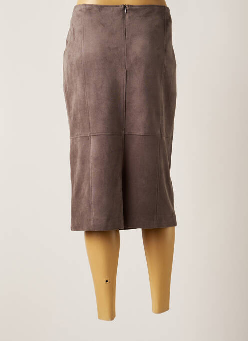 Fustă midi gri PURE BY LUCIA femeie