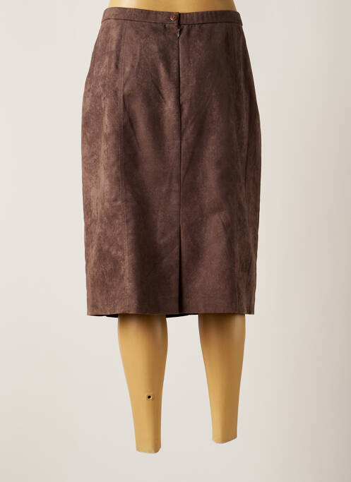 Fustă midi maro PAUPORTÉ femeie