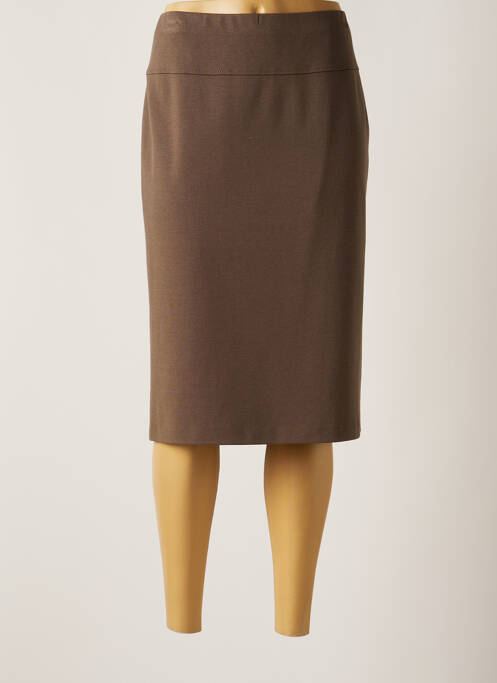 Fustă midi gri LUCIA femeie