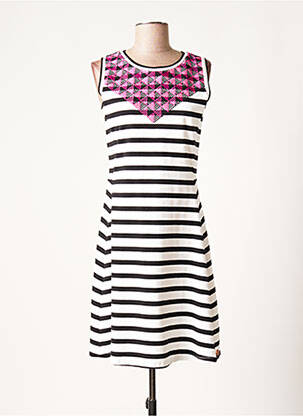 Rochie midi fără mâneci fără mâneci negru HATLEY femeie