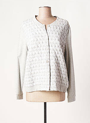 Jachete casual guler rotund gri TERRE DE FÉES femeie